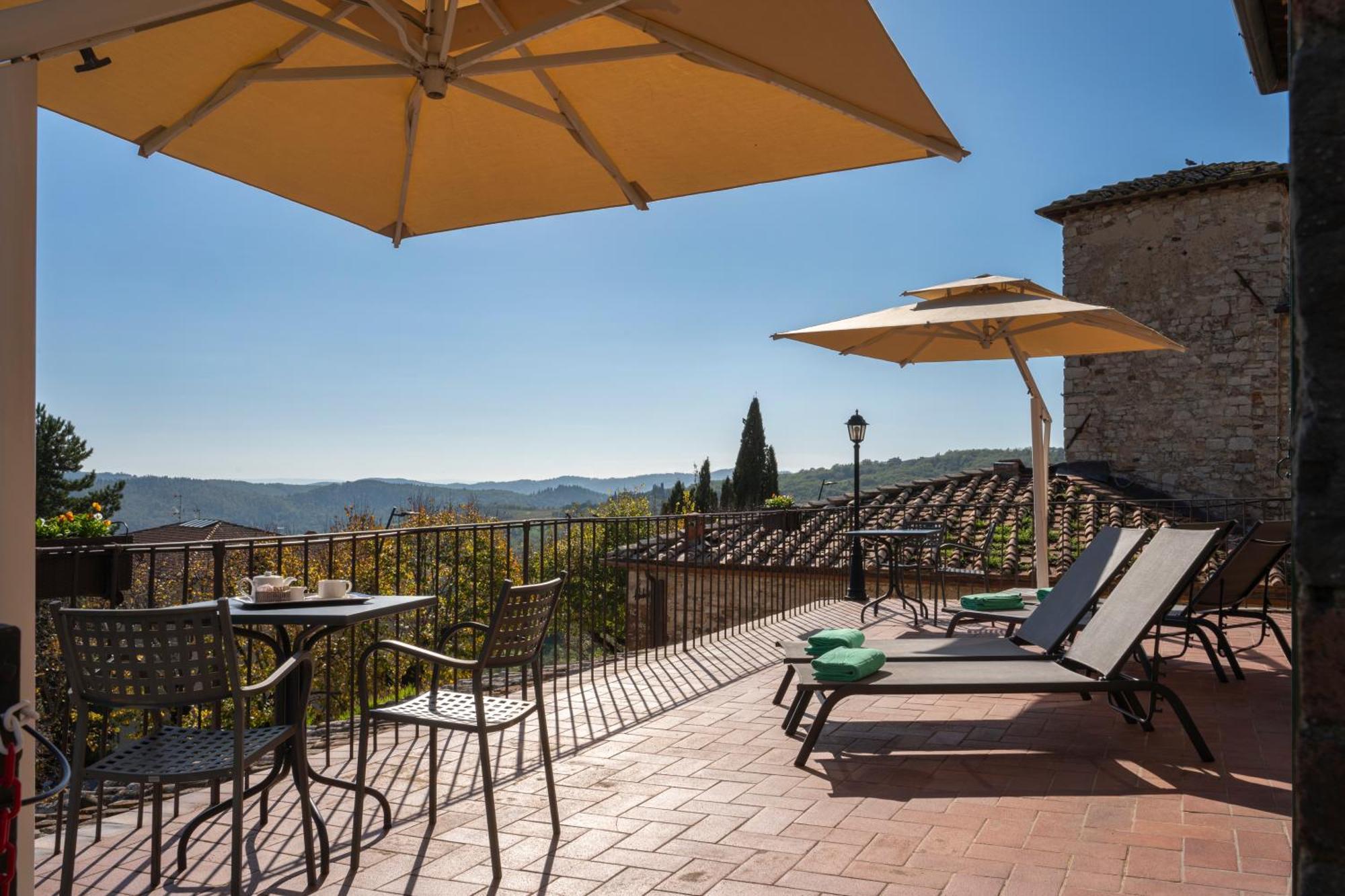 Palazzo Leopoldo Dimora Storica & Spa ราดดา อิน เคียนติ ภายนอก รูปภาพ